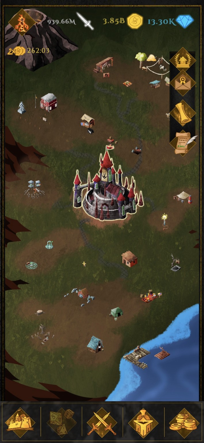 Idle Ascension guild and village